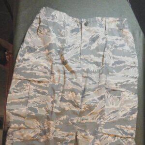 USGI ABU TIGER STRIPE WINTER WOMENS USAF AIR FORCE UTILITY sz12/REGULAR PANTS